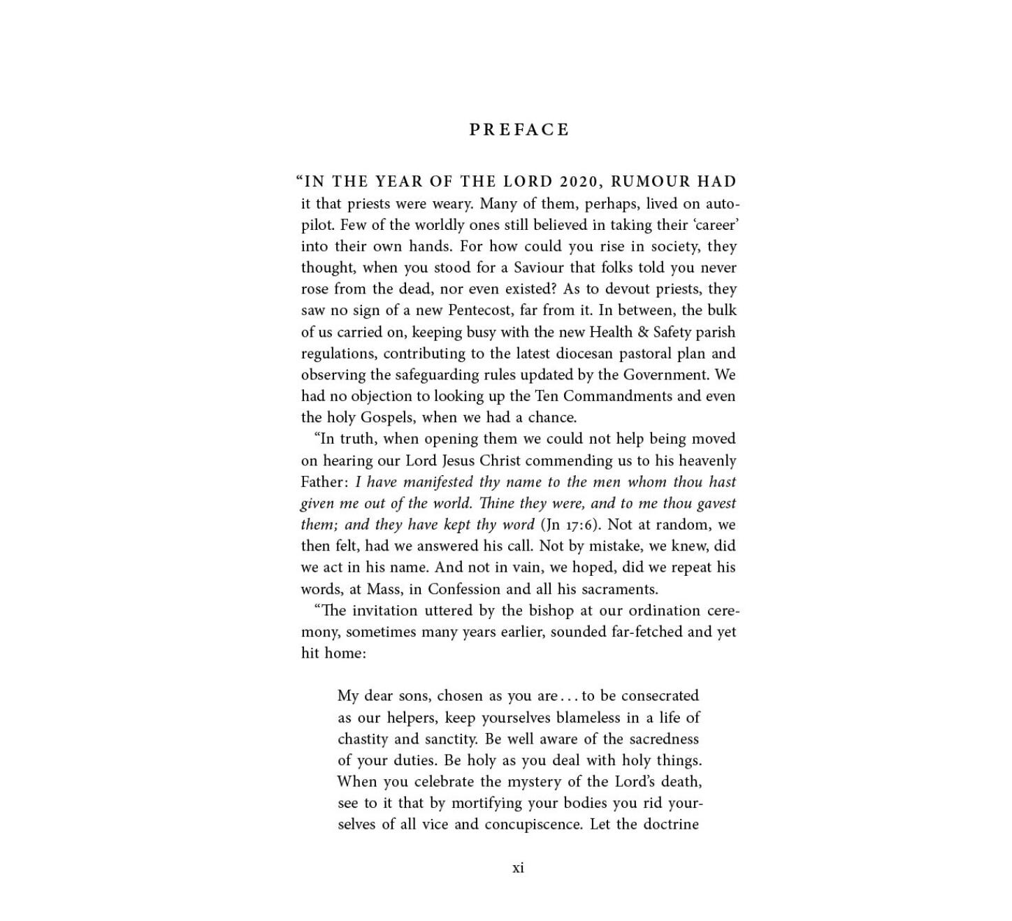 Fr. Armand de Malleray FSSP, X-Ray of the Priest