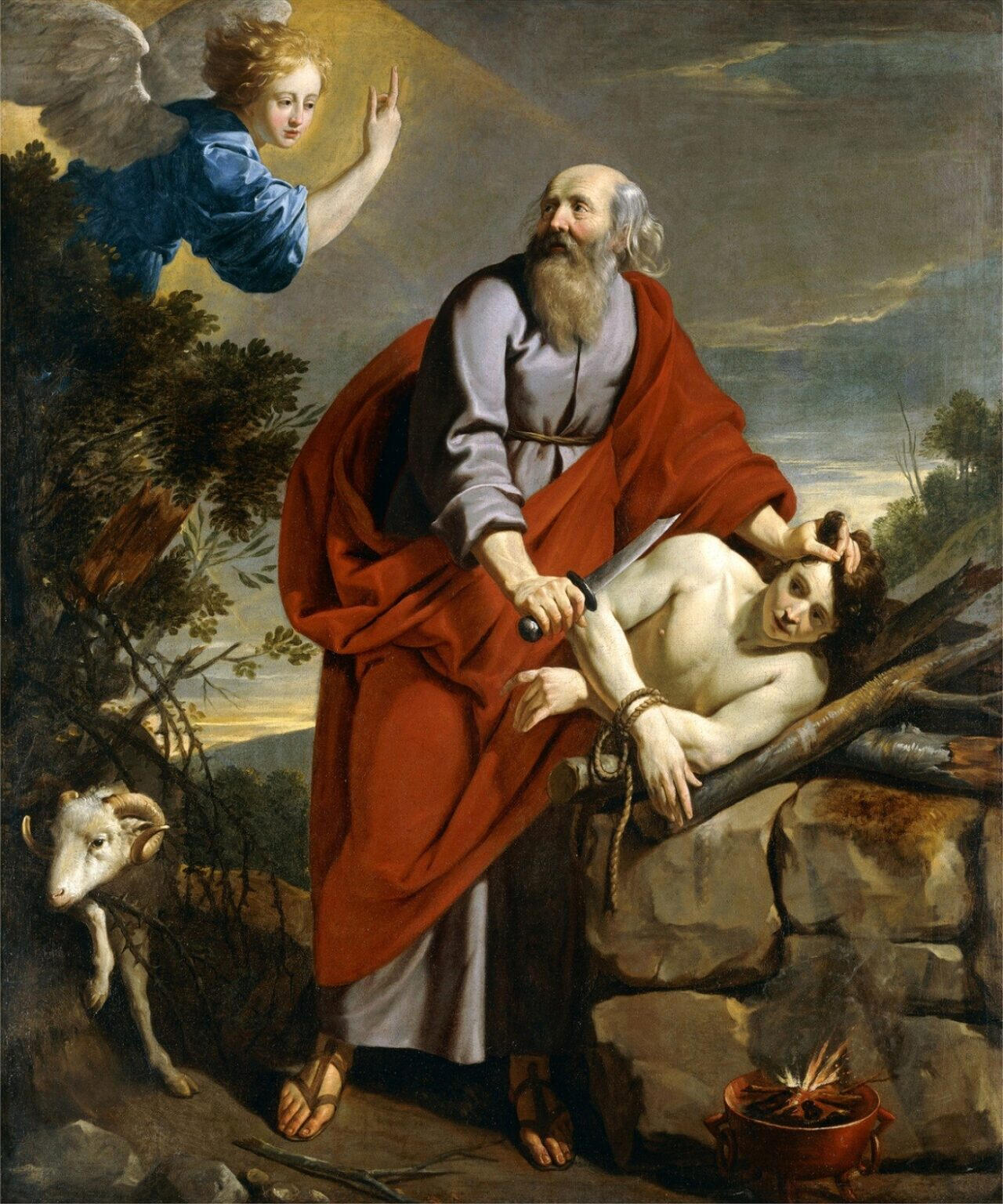 Sacrifice of Isaac by Champaigne